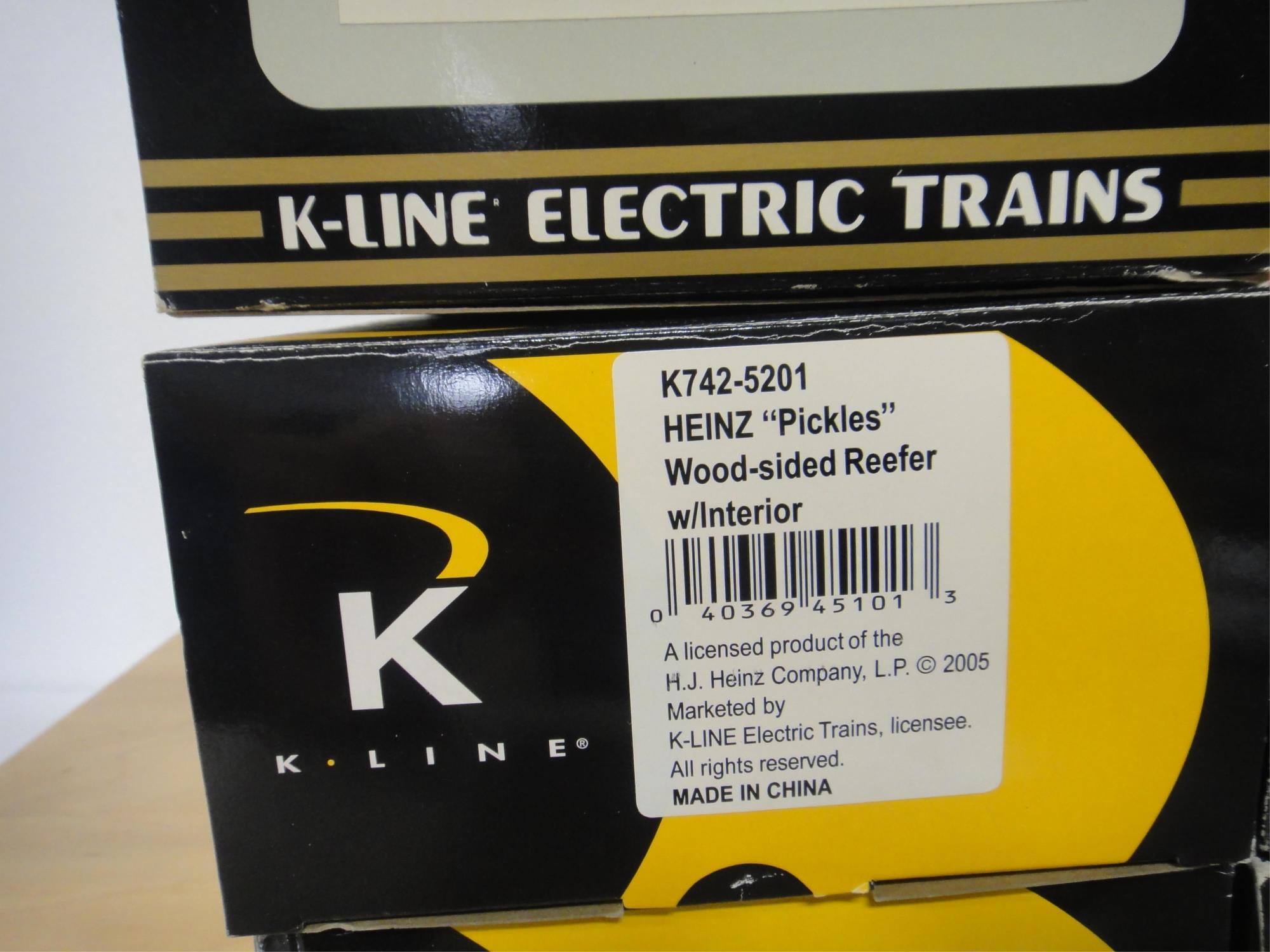 8-- KLINE FREIGHT CARS