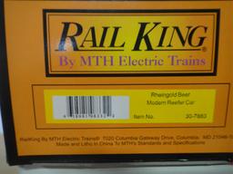 6-- RAILKING BEER CARS