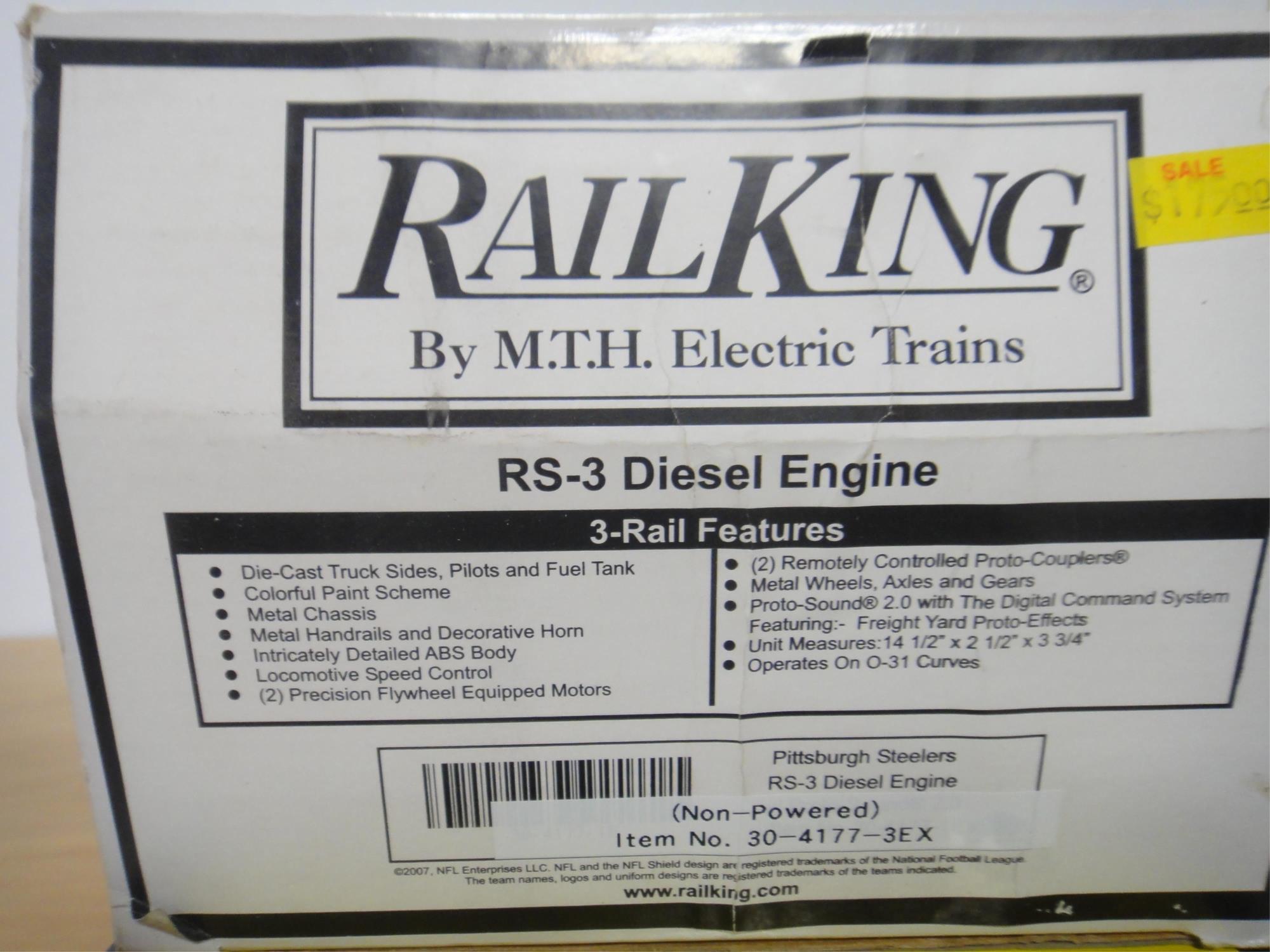 RAILKING C628 DIESEL ENGINE  AND RS- 3 DIESEL