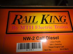 RAIL KING NW-2 UP SWITCHER DIESEL AND CALF
