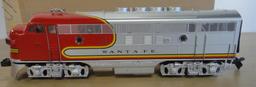 MTH SANTA FE EMD F-3 AA DIESEL SET W/ B UNIT