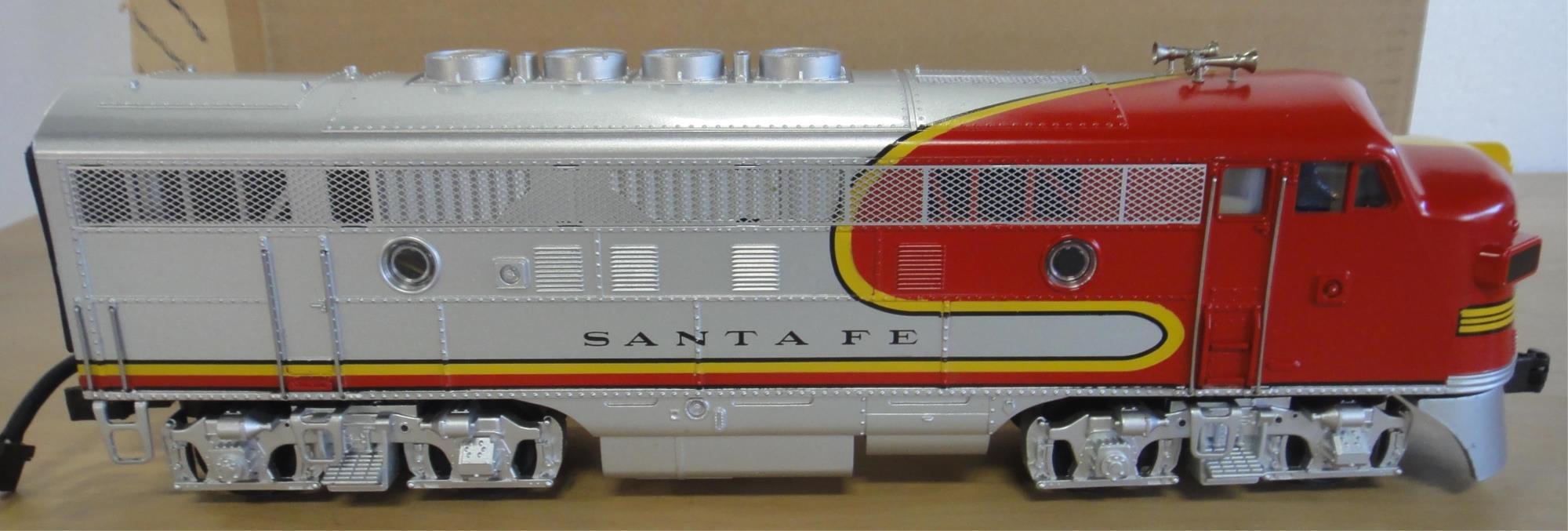 MTH SANTA FE EMD F-3 AA DIESEL SET W/ B UNIT