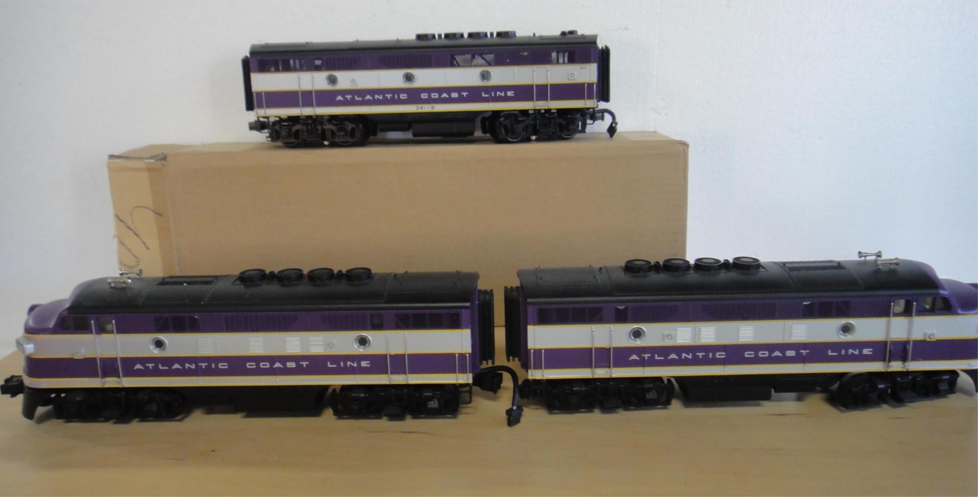 MTH ATLANTIC COAST LINE EMD F-3 AA DIESEL  WITH