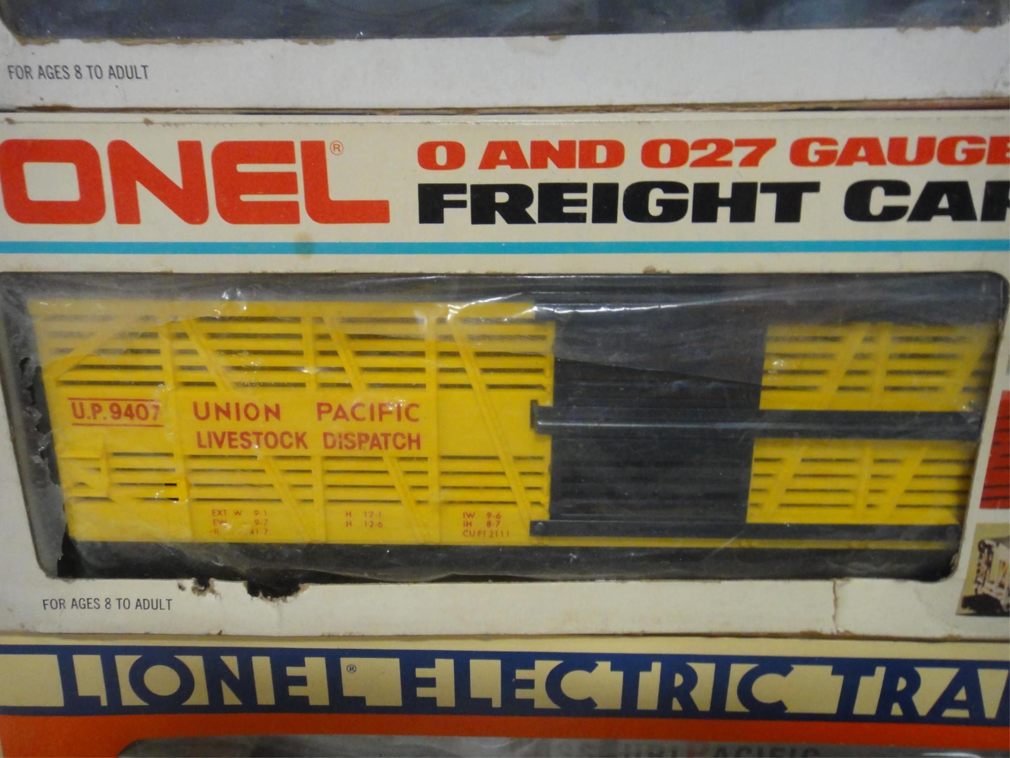 3 LIONEL ROLLING STOCK