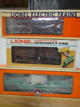 3 LIONEL PENNSYLVANIA ROLLING STOCK