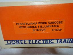 PENNSYLVANIA WORK CABOOSE WITH SMOKE 6-19709