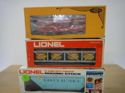 3 LIONEL ROLLING STOCK