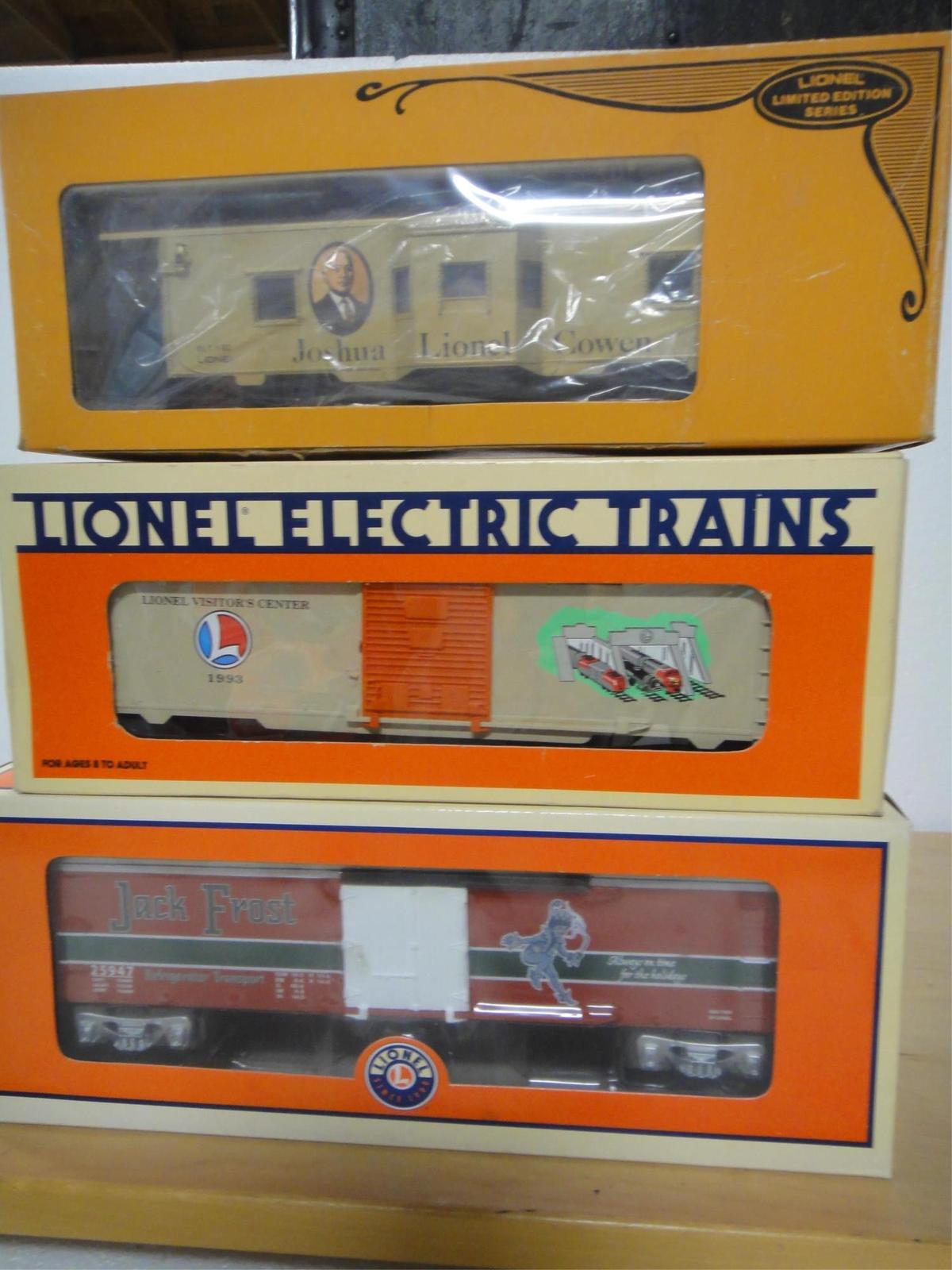 3 LIONEL ROLLING STOCK