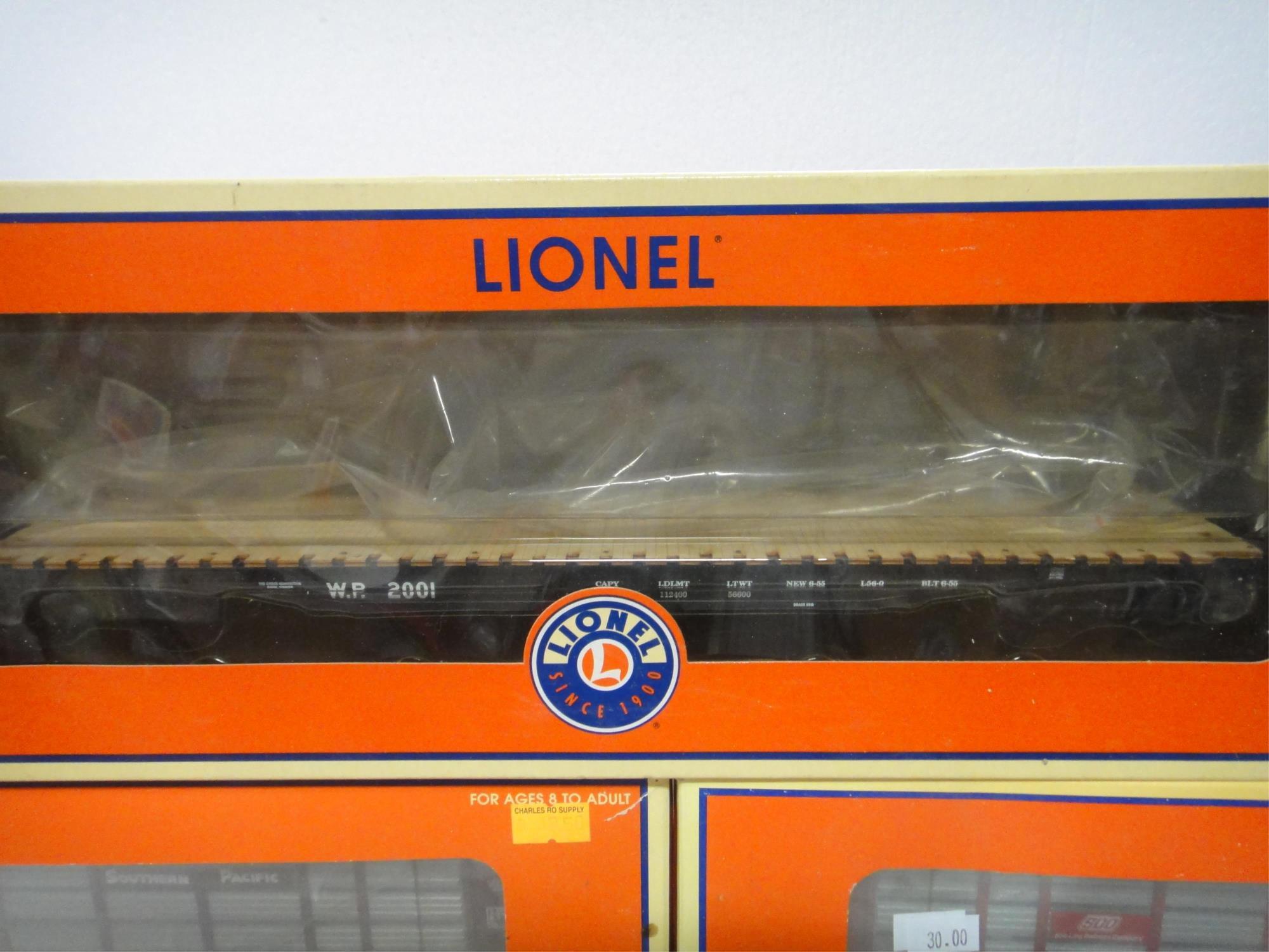 3 LIONEL ROLLING STOCK