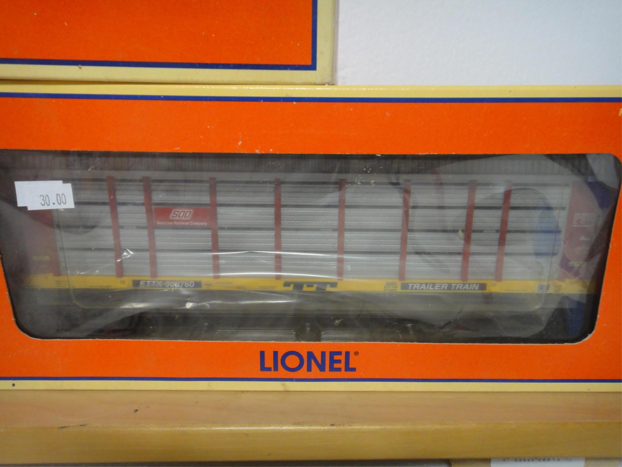 3 LIONEL ROLLING STOCK