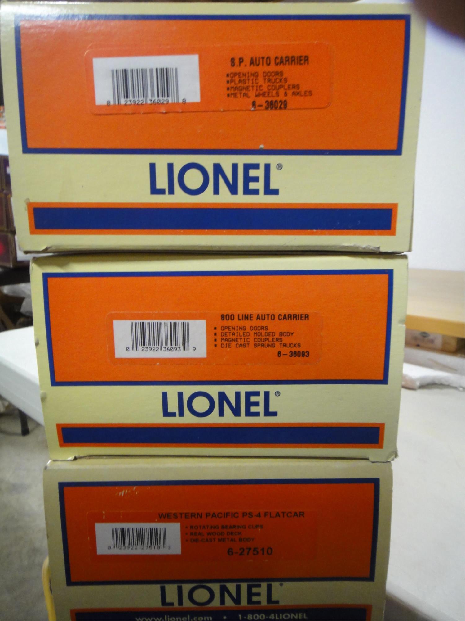 3 LIONEL ROLLING STOCK