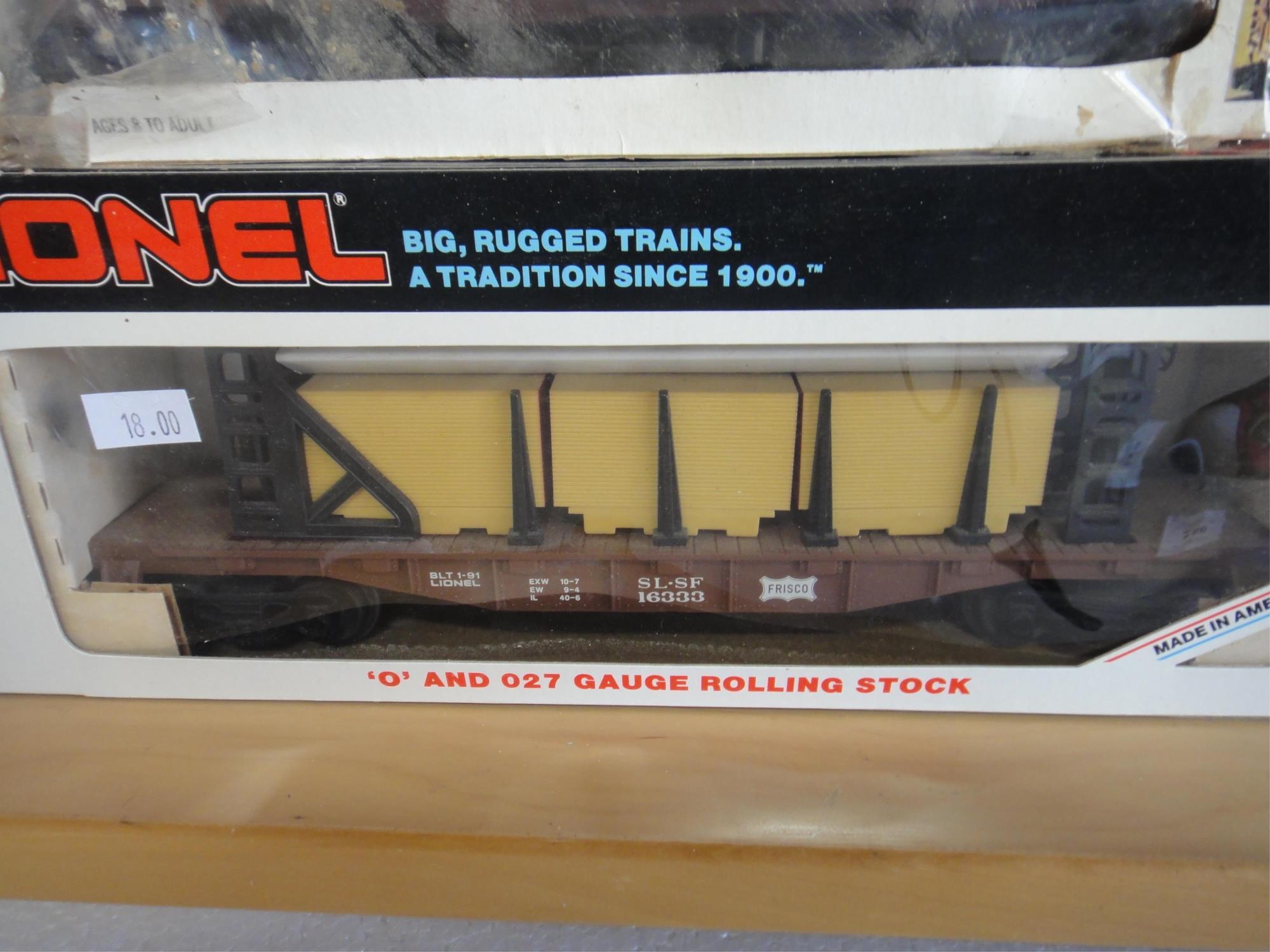 6 LIONEL ROLLING STOCK