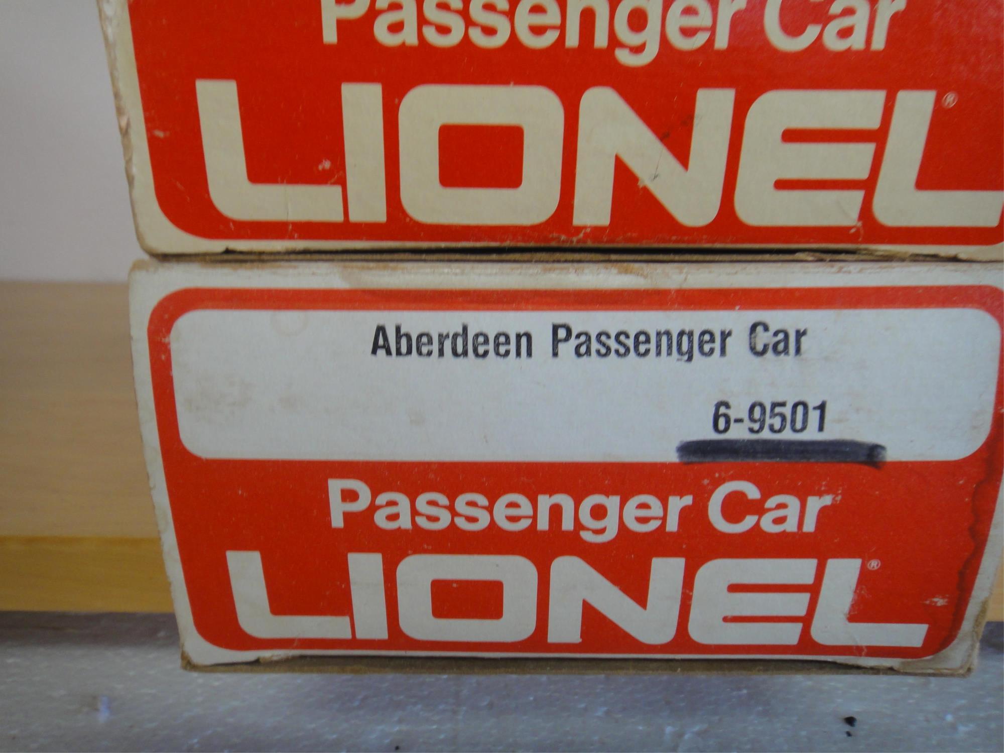 6 LIONEL MILWAUKEE ROAD PASSENGER CARS