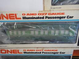 5 LIONEL SOUTHERN PASSENGER CARS