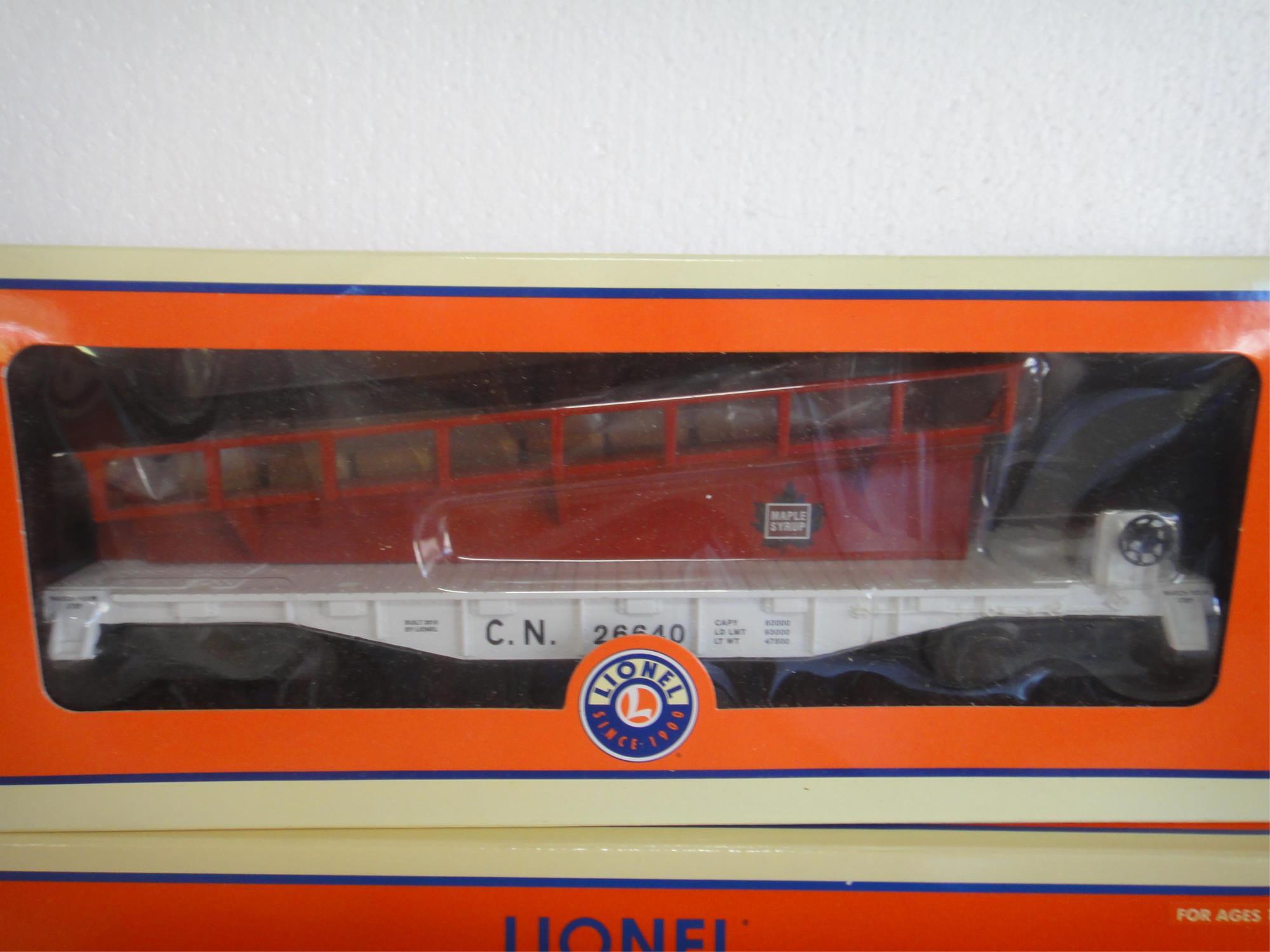 4 LIONEL CARS