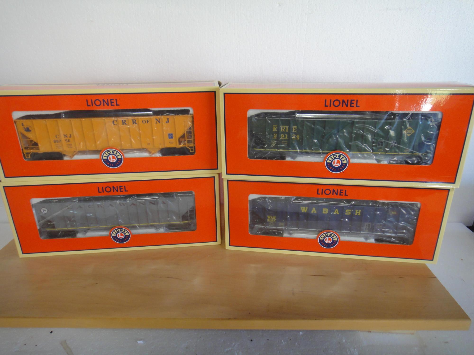 4 LIONEL  NS HERITAGE HOPPERS