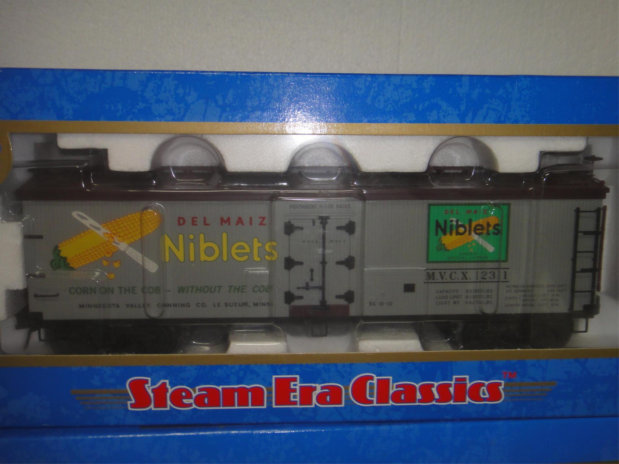 4 ATLAS O GAUGE  STEAM ERA CLASSIC 40'  WOODSIDE B