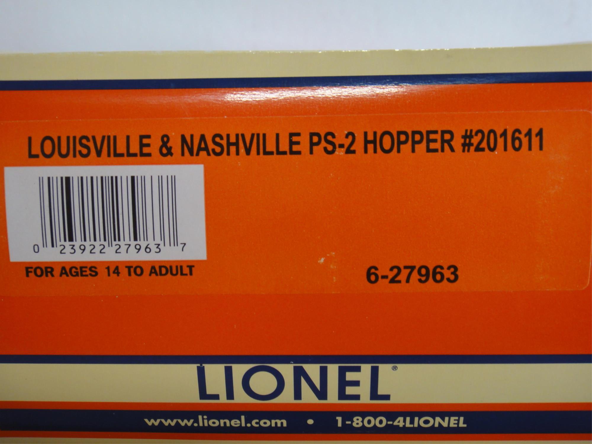 5 LIONEL PS 2 HOPPERS