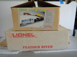 LIONEL FEATHER RIVER SET AND COASTAL FREIGHT SET