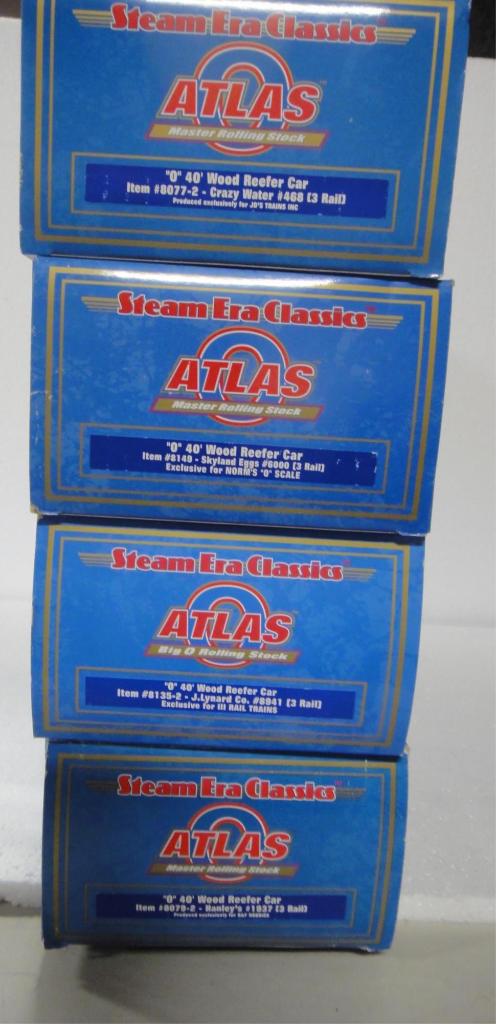 4 ATLAS O GAUGE LIMITED EDITION STEAM ERA CLASSIC