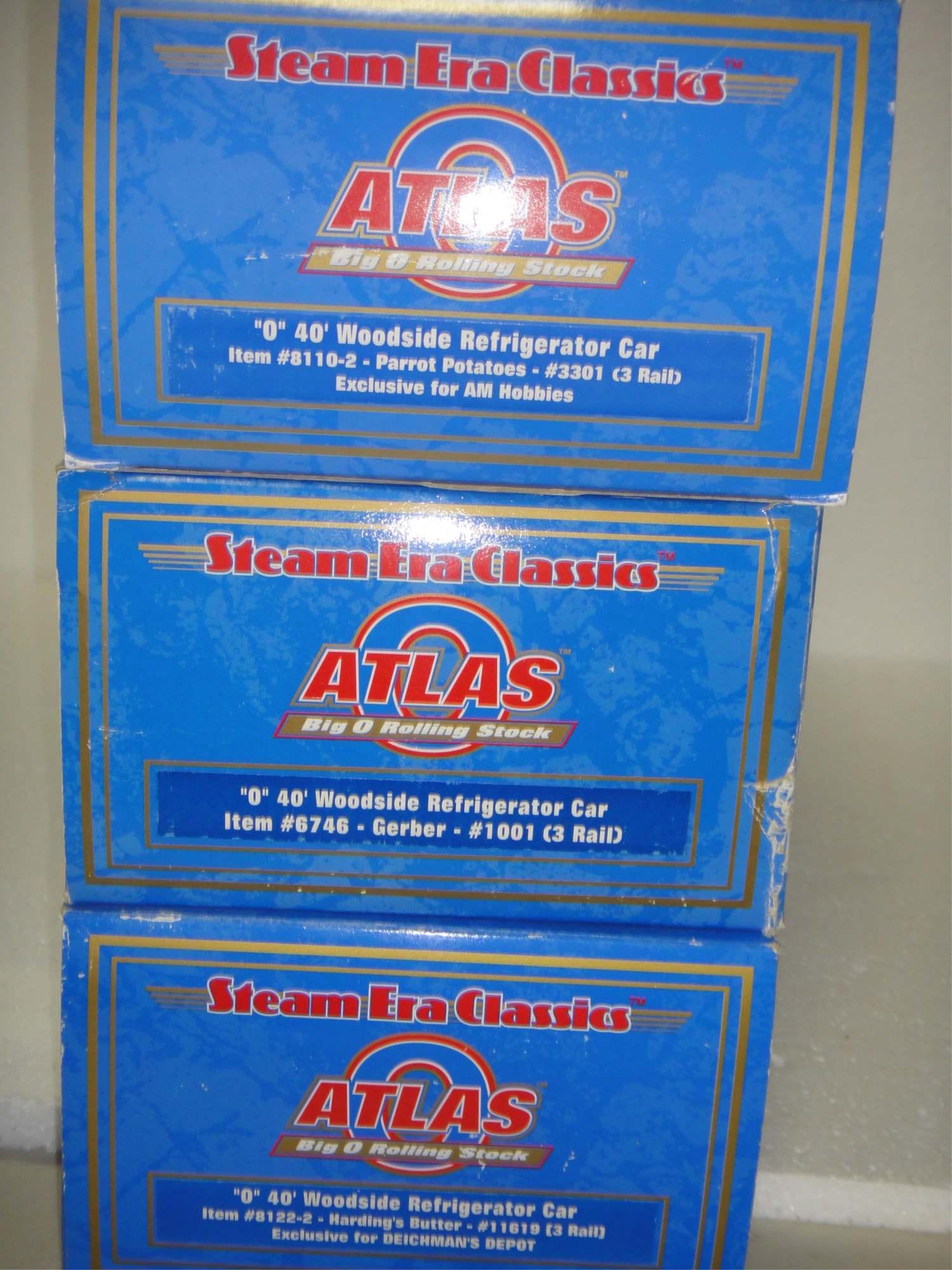 3 ATLAS O GAUGE LIMITED EDITION STEAM ERA CLASSIC