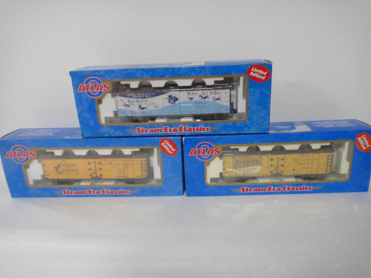 3 ATLAS O GAUGE LIMITED EDITION STEAM ERA CLASSIC