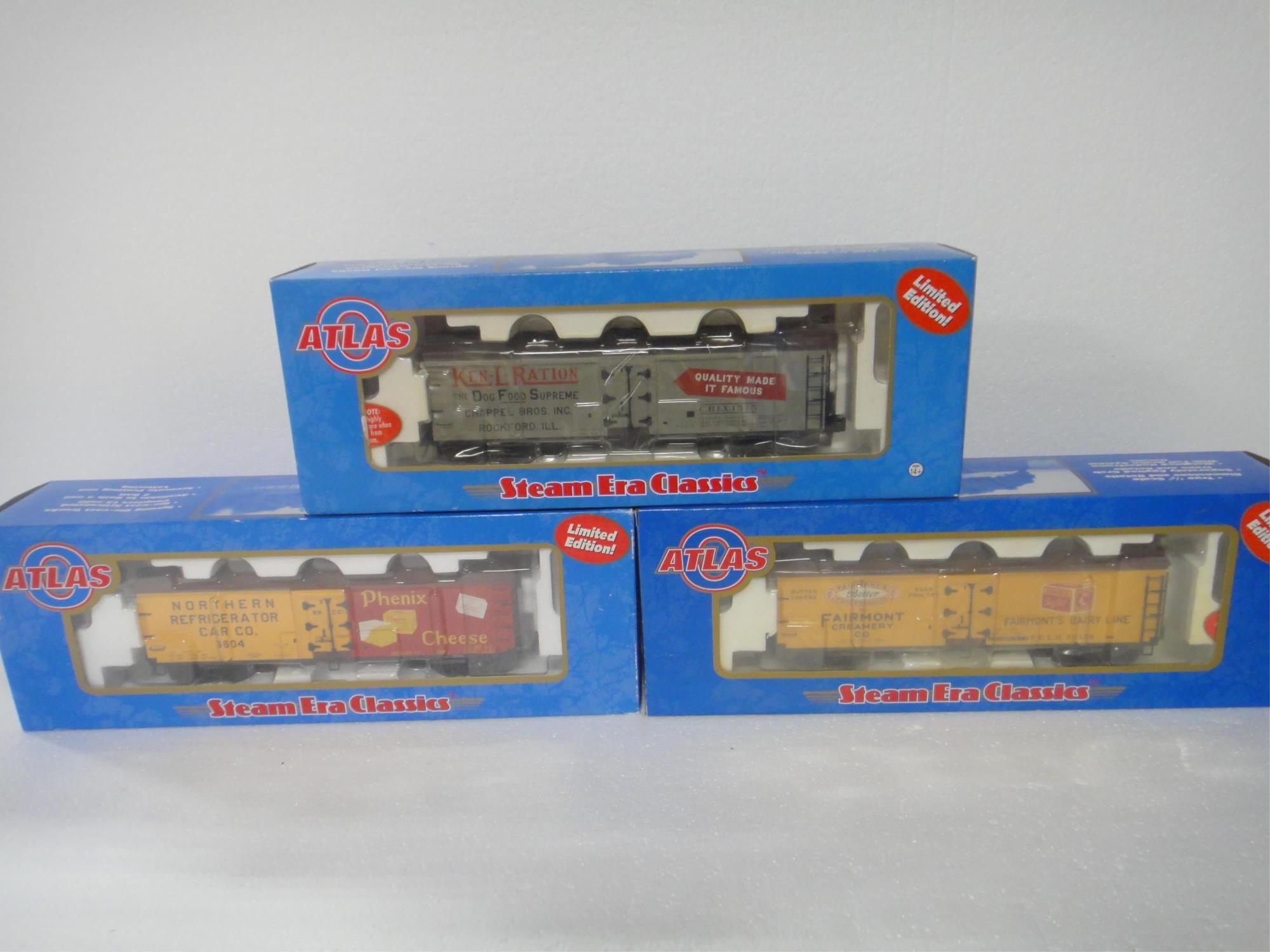 3 ATLAS O GAUGE LIMITED EDITION STEAM ERA CLASSIC