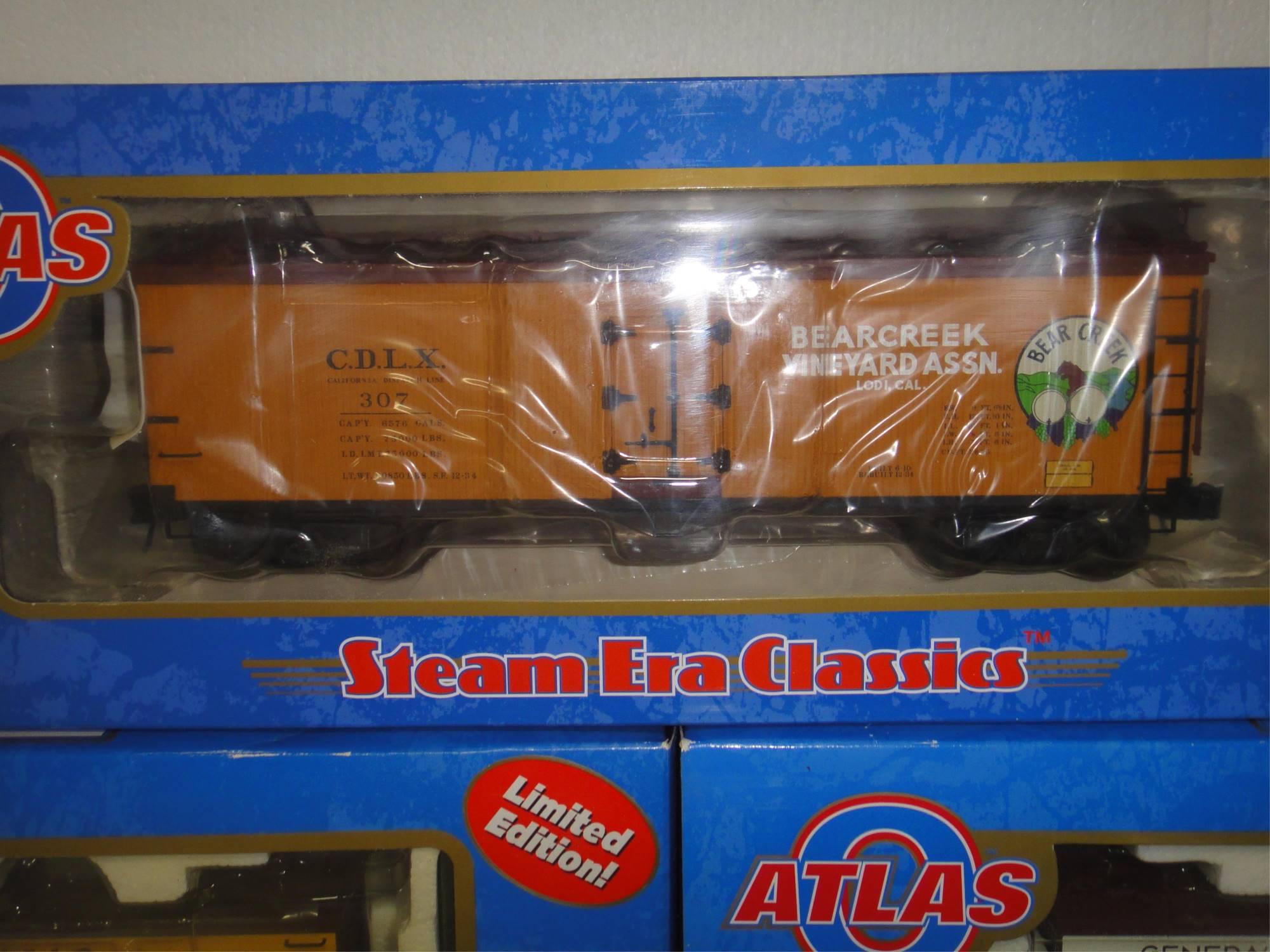 3 ATLAS O GAUGE LIMITED EDITION STEAM ERA CLASSIC