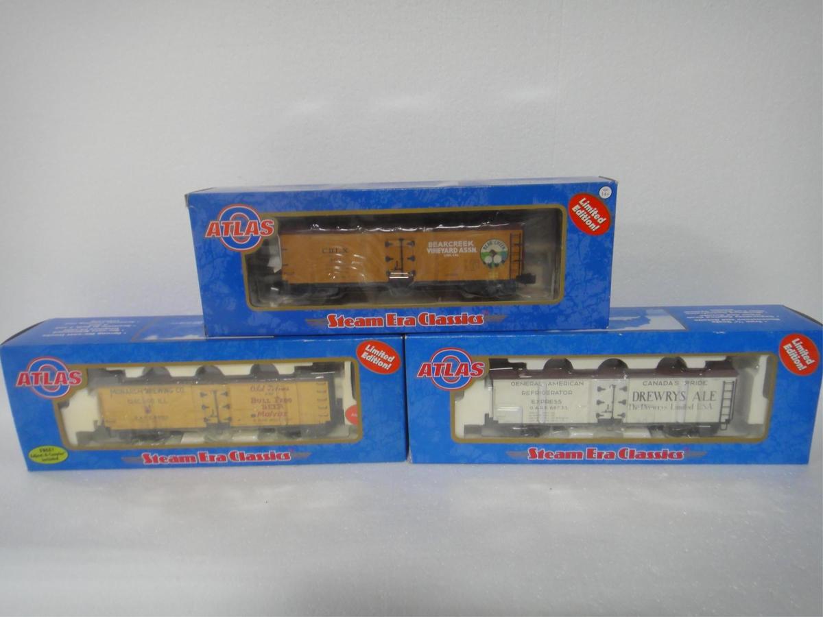 3 ATLAS O GAUGE LIMITED EDITION STEAM ERA CLASSIC