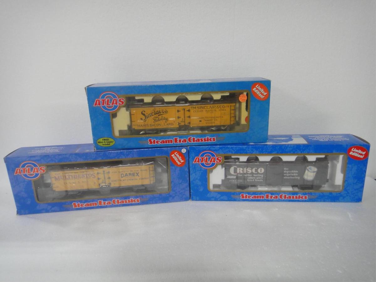 3 ATLAS O GAUGE LIMITED EDITION STEAM ERA CLASSIC