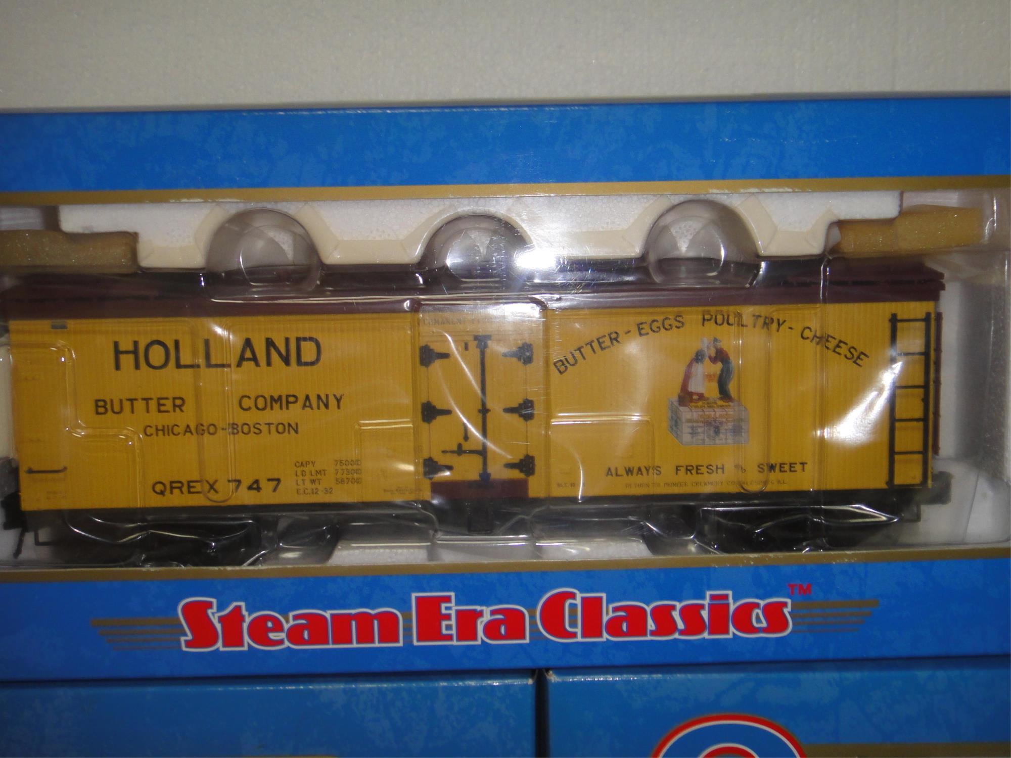 3 ATLAS O GAUGE STEAM ERA CLASSIC 40' WOODSIDE BIL