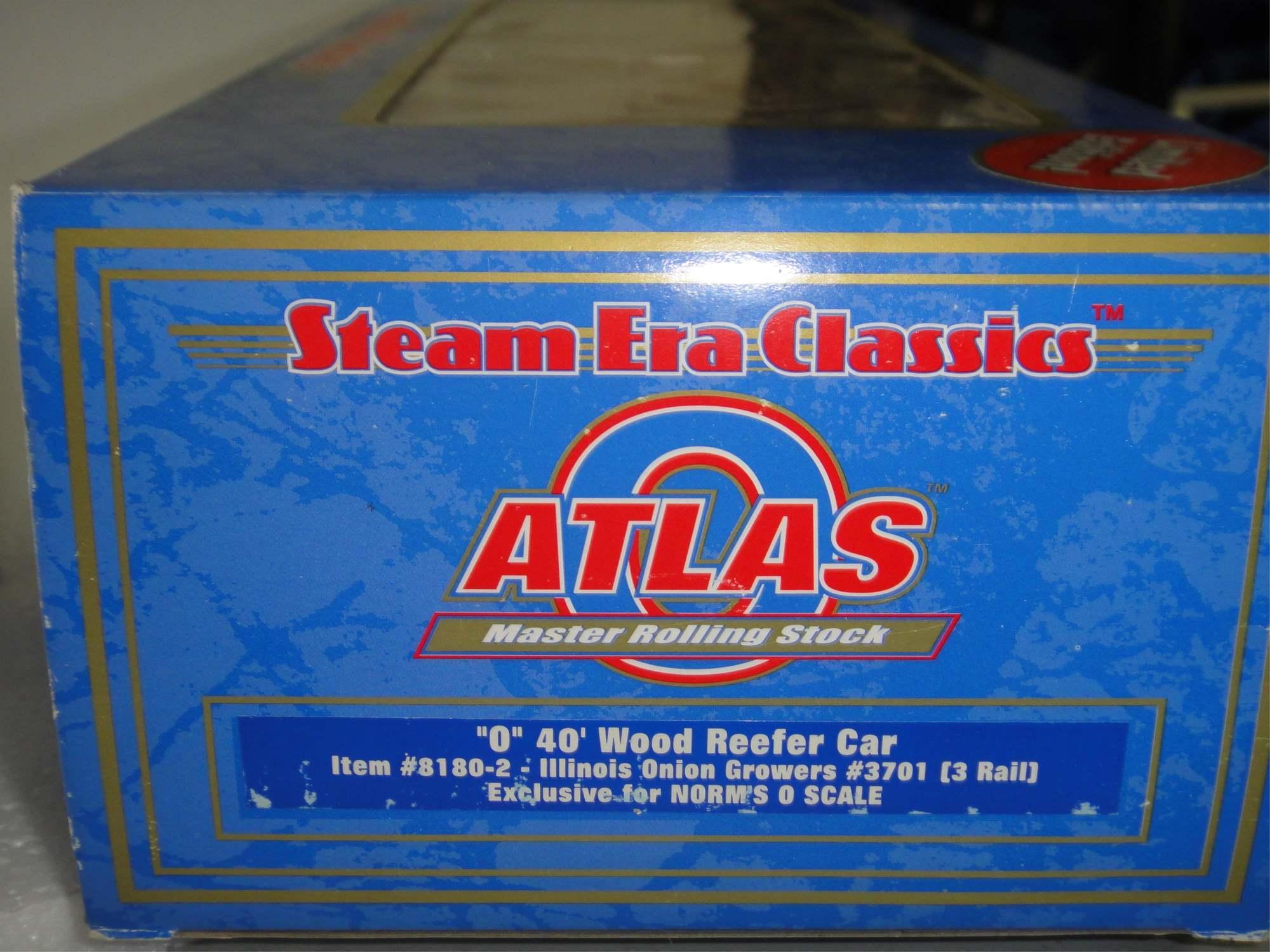 ATLAS O GAUGE LIMITED EDITION STEAM ERA CLASSIC 40