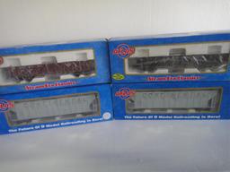 4 ATLAS O GAUGE ROLLING STOCK