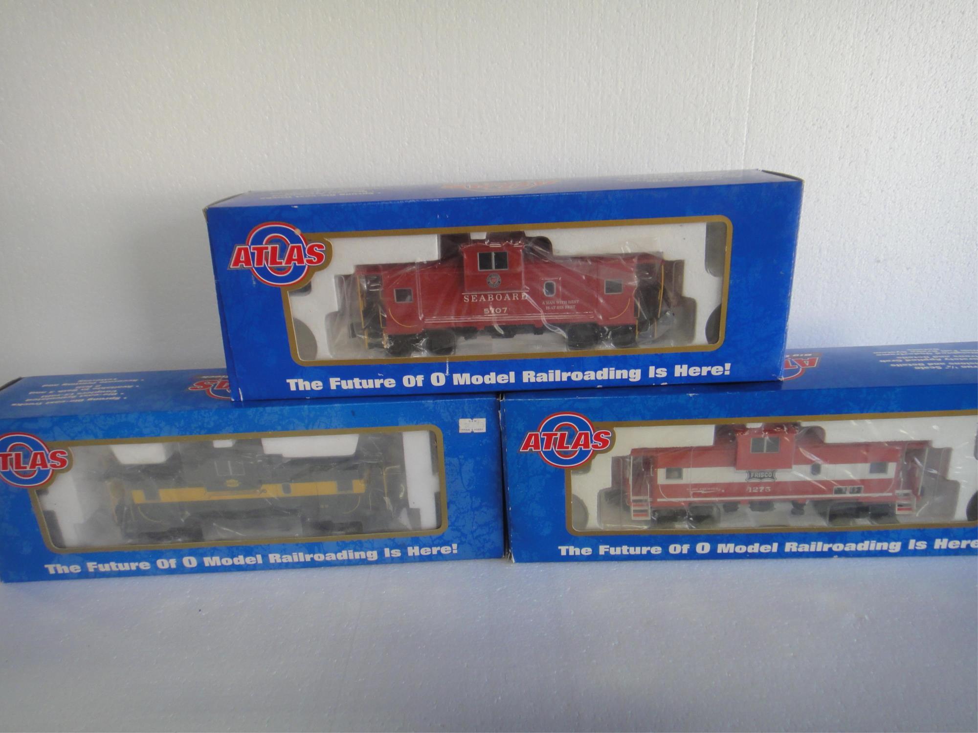 3 ATLAS O GAUGE CABOOSE