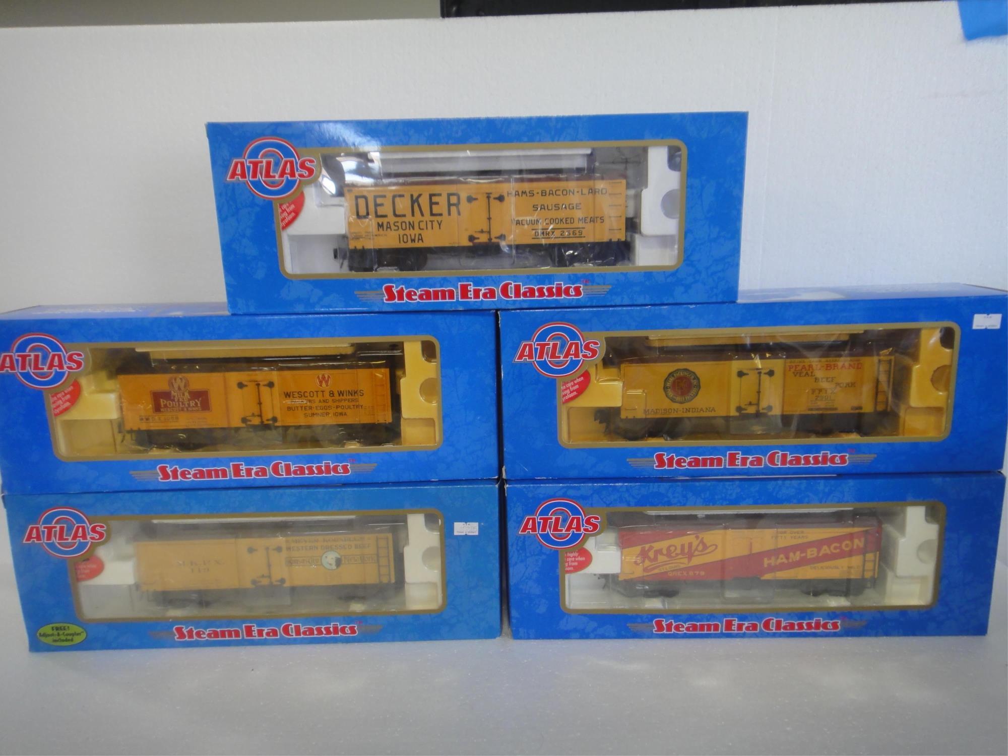 5 ATLAS O GAUGE STEAM ERA CLASSIC 36' WOODSIDE BIL