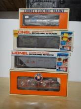 4 LIONEL ROLLING STOCK