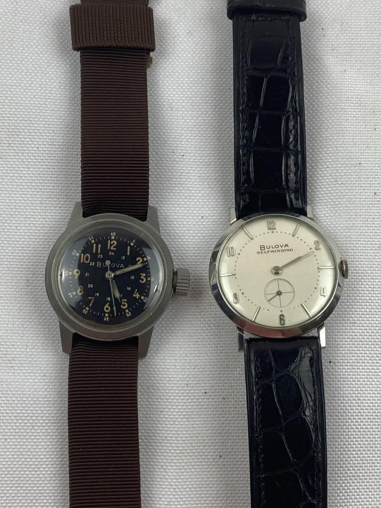 PAIR OF BULOVA WATCHES