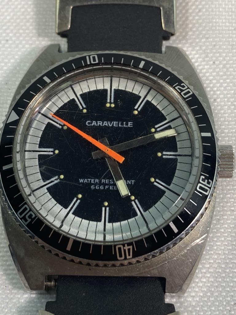 BITUNIA NAVY TIME & CARAVELLE WATER RESISTANT