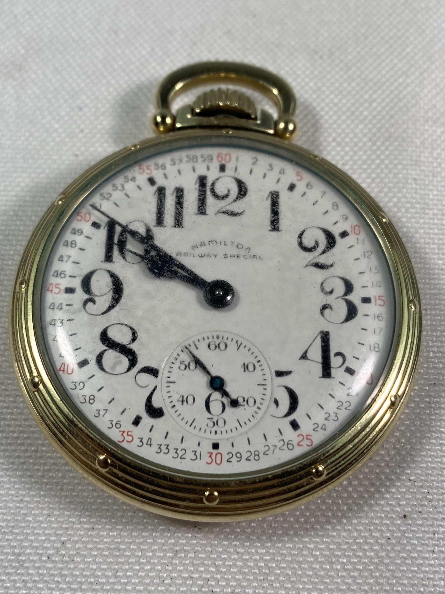 HAMILTON RAILWAY SPECIAL POCKET WATCH