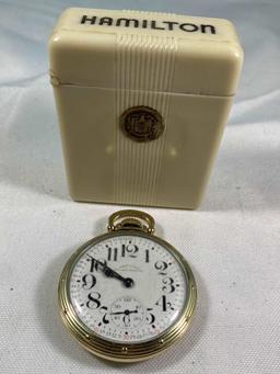 HAMILTON RAILWAY SPECIAL POCKET WATCH