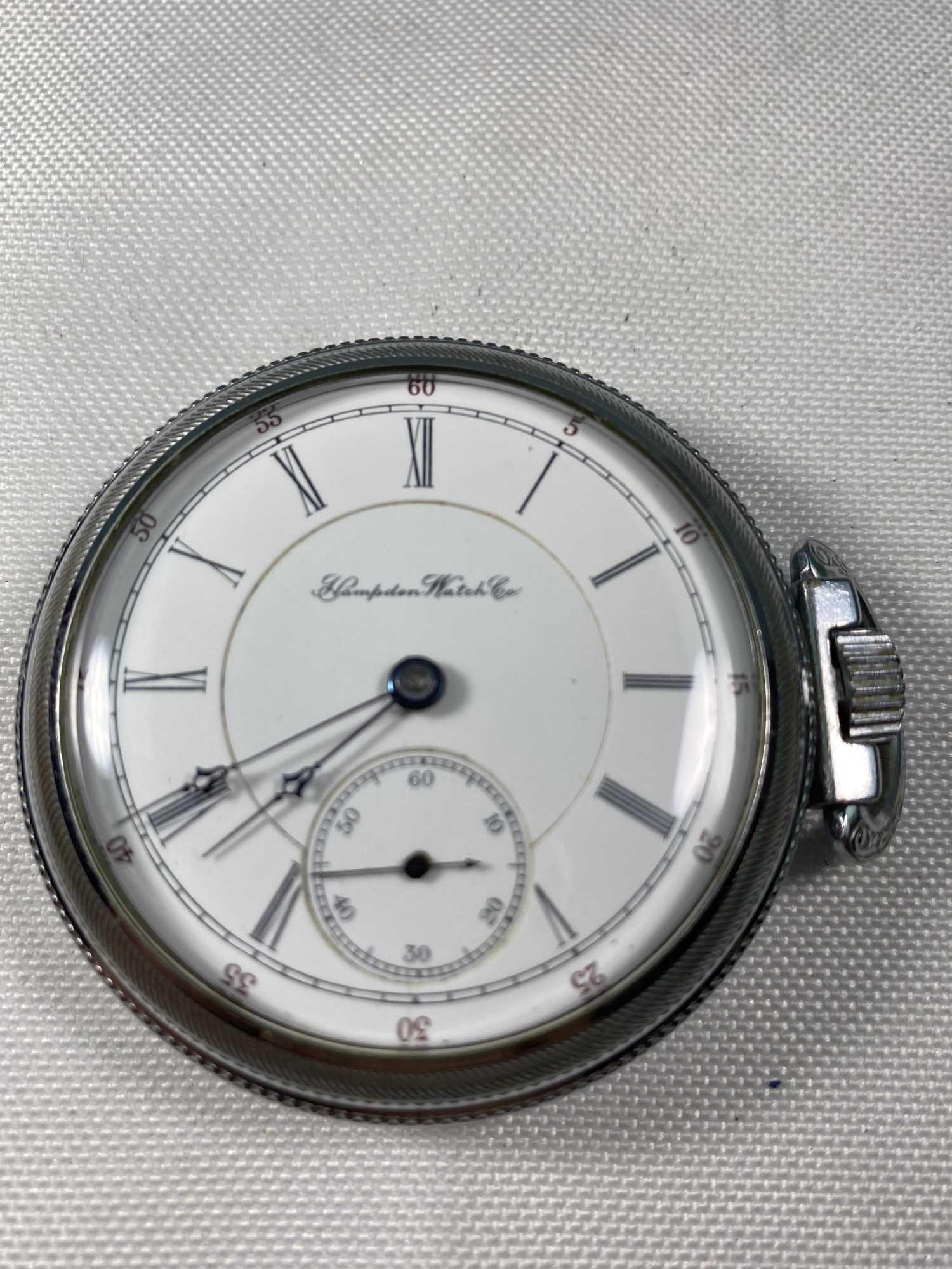 HAMPDEN WATCH CO. POCKET WATCH