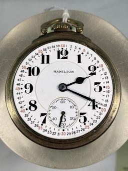 BEAUTIFUL HAMILTON RAILROAD WATCH