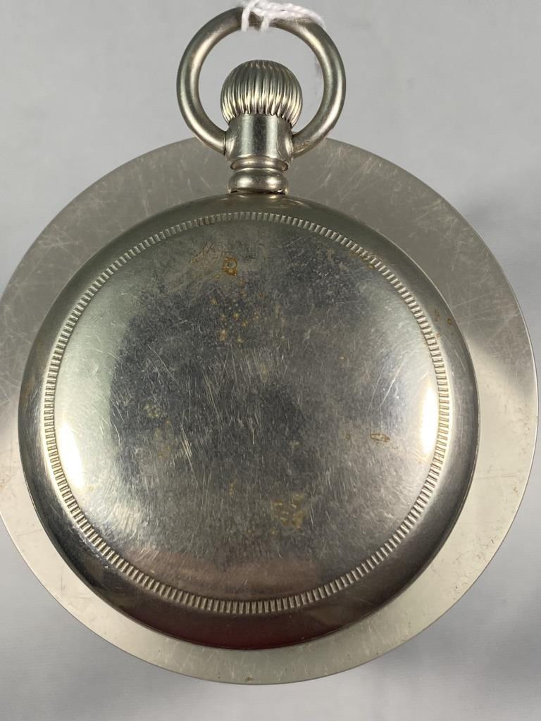 ELGIN POCKET WATCH WITH SILVEROID CASE