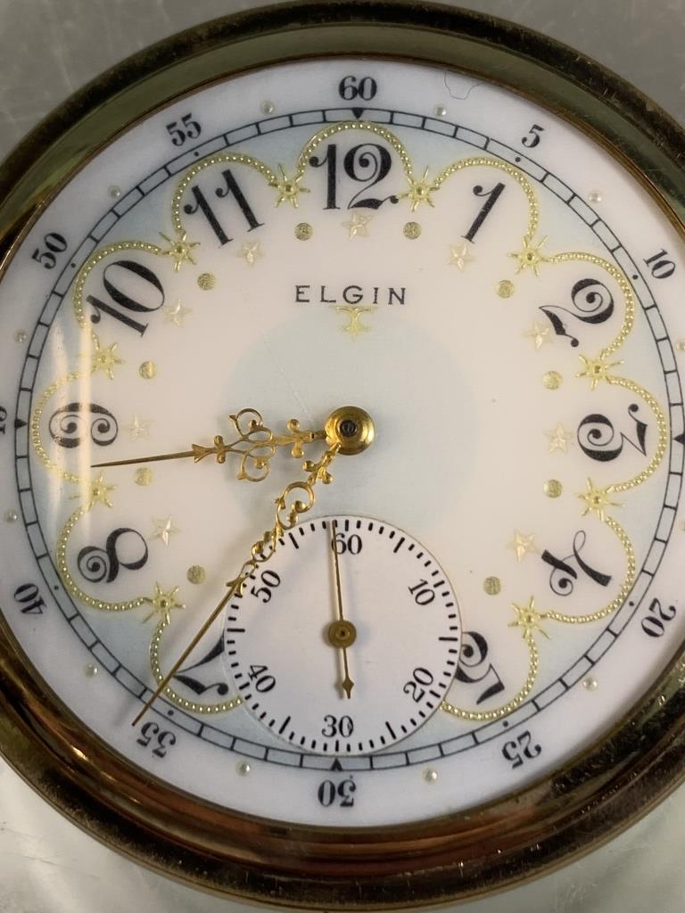 HUNTER CASE ELGIN POCKET WATCH