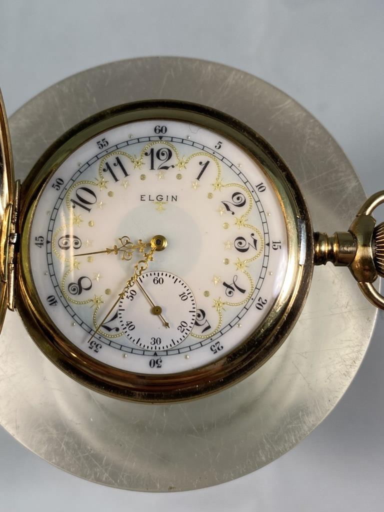 HUNTER CASE ELGIN POCKET WATCH