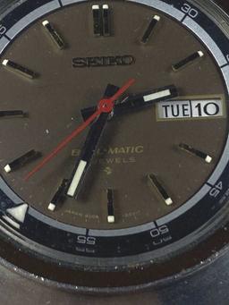 SEIKO BELLMATIC WITH DATE AND DAY WINDOW