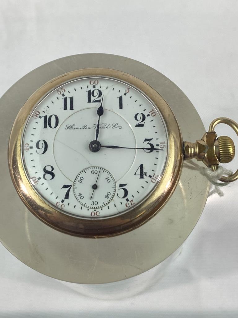 HAMILTON WATCH CO. POCKET WATCH