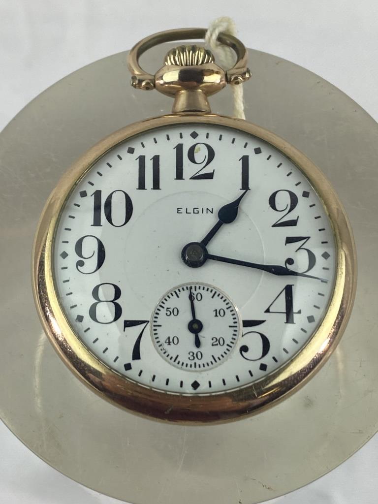 ELGIN OPEN FACE POCKET WATCH