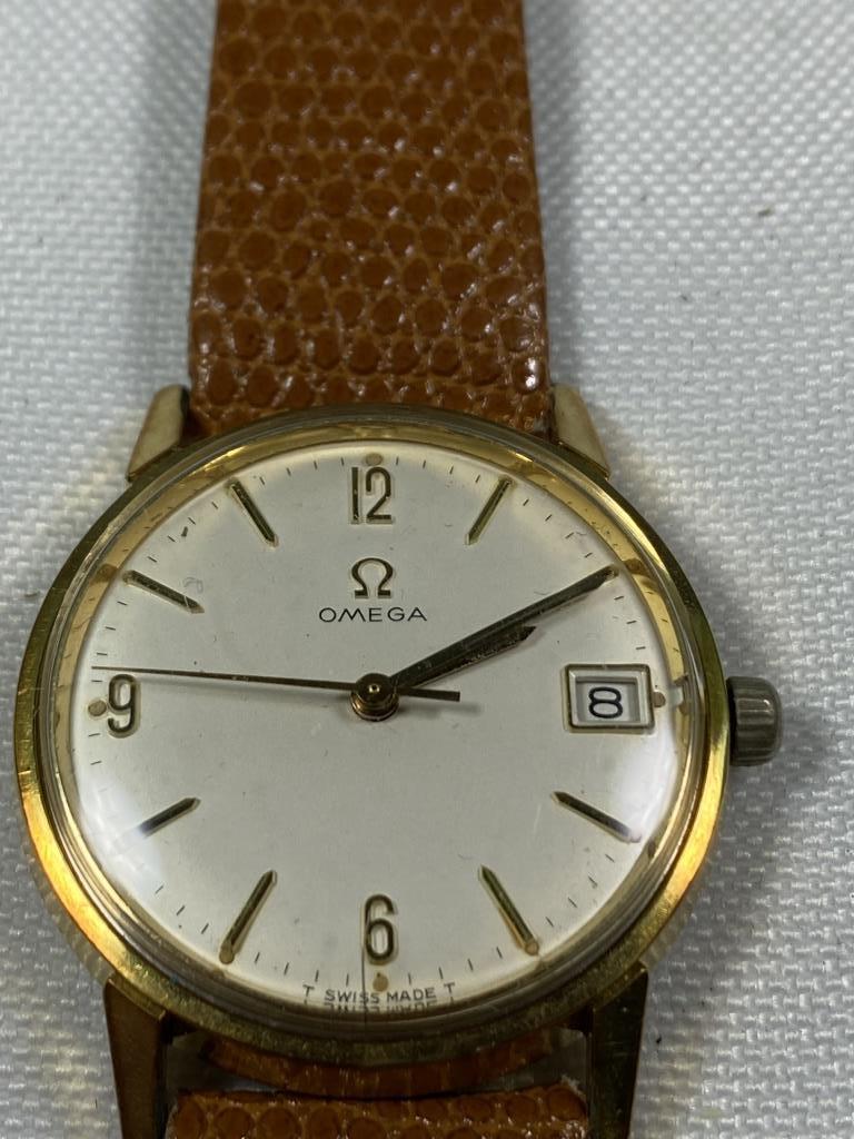OMEGA MAUNEL WIND WITH DATE WINDOW