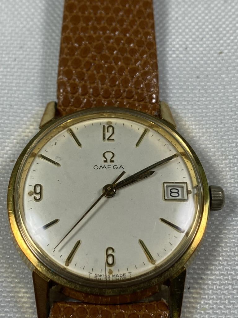 OMEGA MAUNEL WIND WITH DATE WINDOW